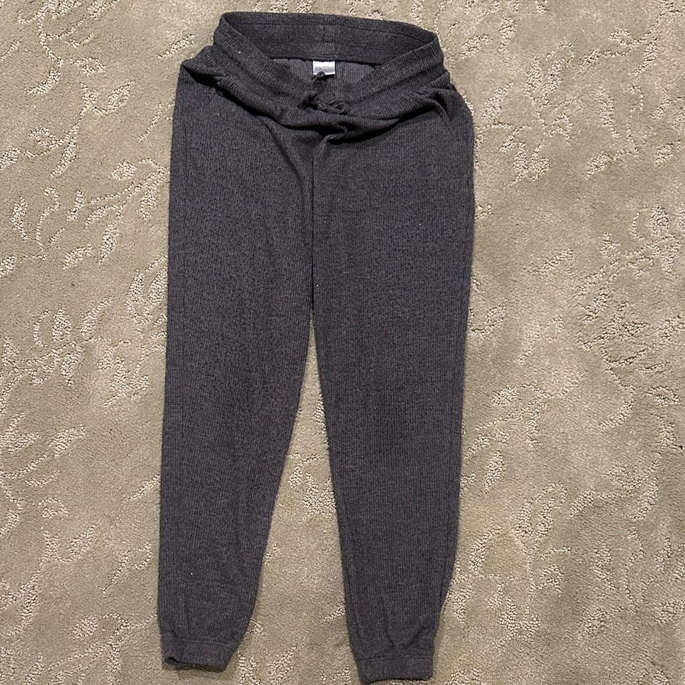 Suzette Cozy Gray Kids Joggers